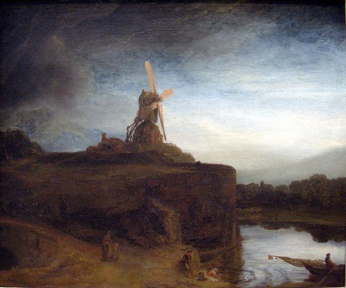 REMBRANDT Harmenszoon van Rijn The Mill